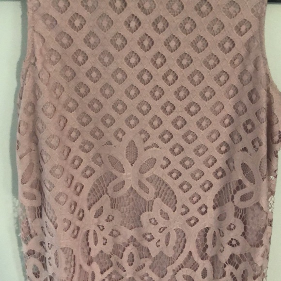 Lace Racerback Tank Top - Picture 2 of 6